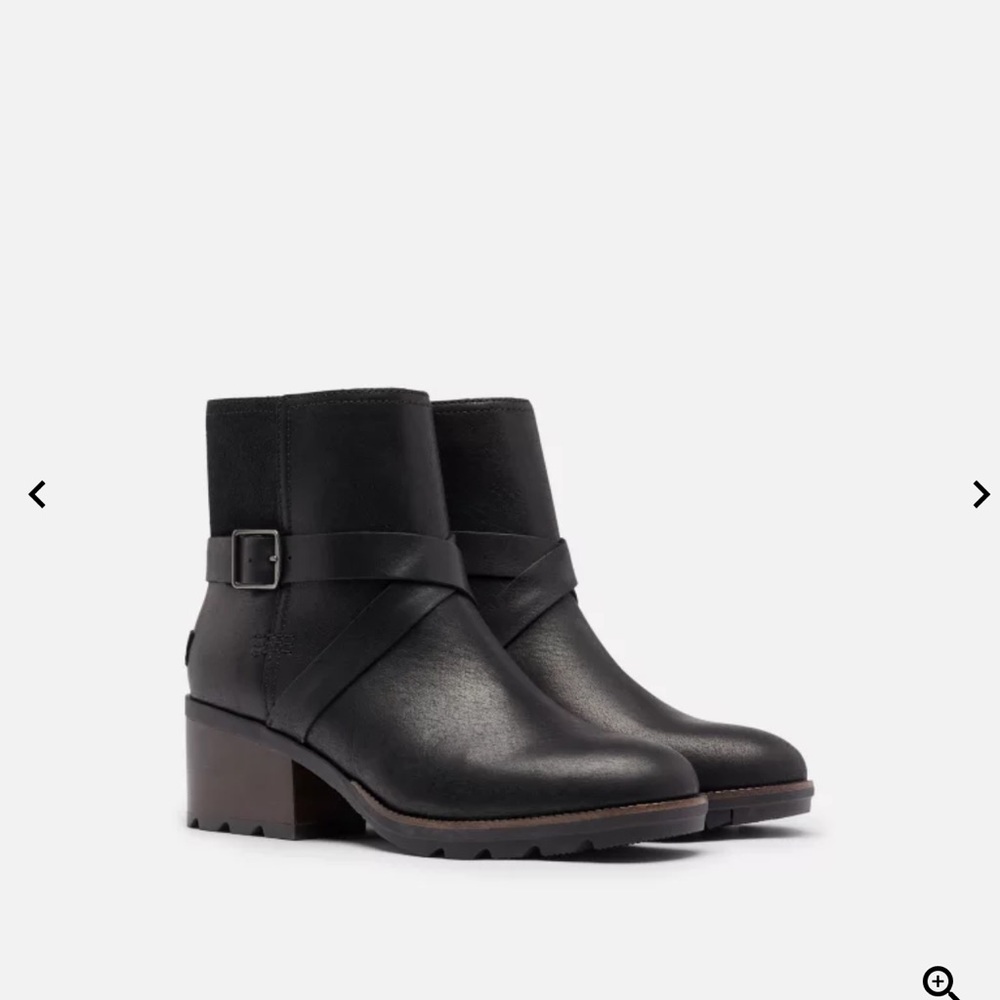 Sorel “Cate” Waterproof ankle boot. Worn twice. Size 10
